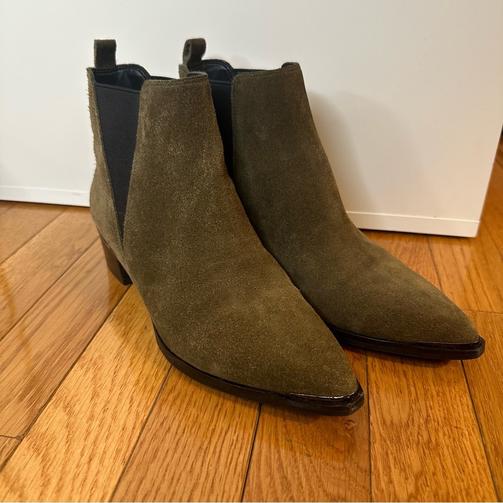 Marc Fisher Yale Pointy Toe Bootie With Metal Det… - image 2